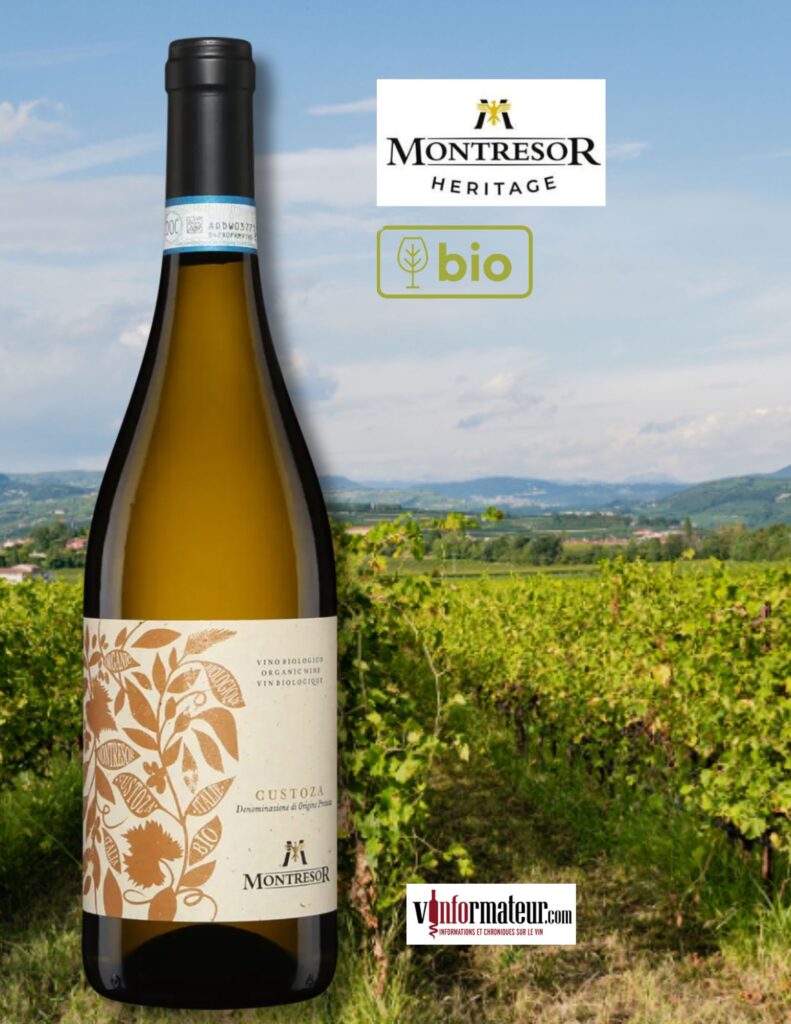 Montresor, Custoza, Vedetta del Re DOP, vin blanc bio, 2023 bouteille