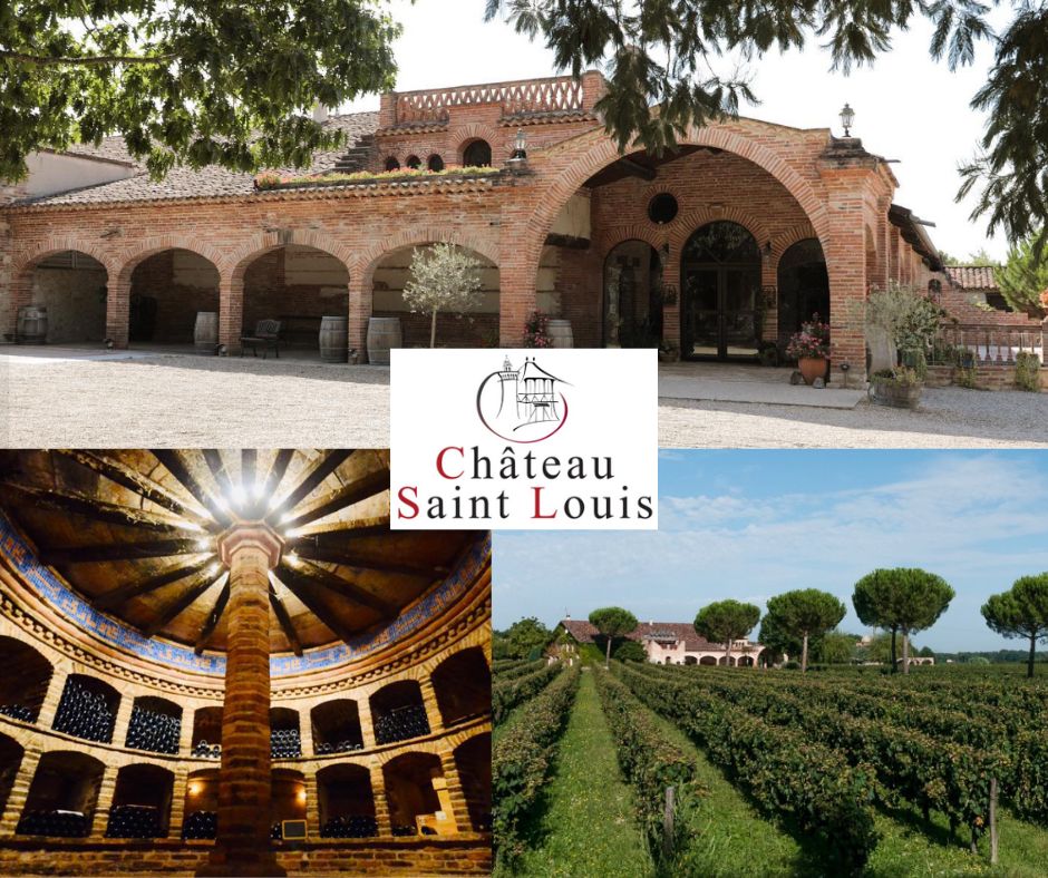 Château Saint-Louis: chai et vignobles