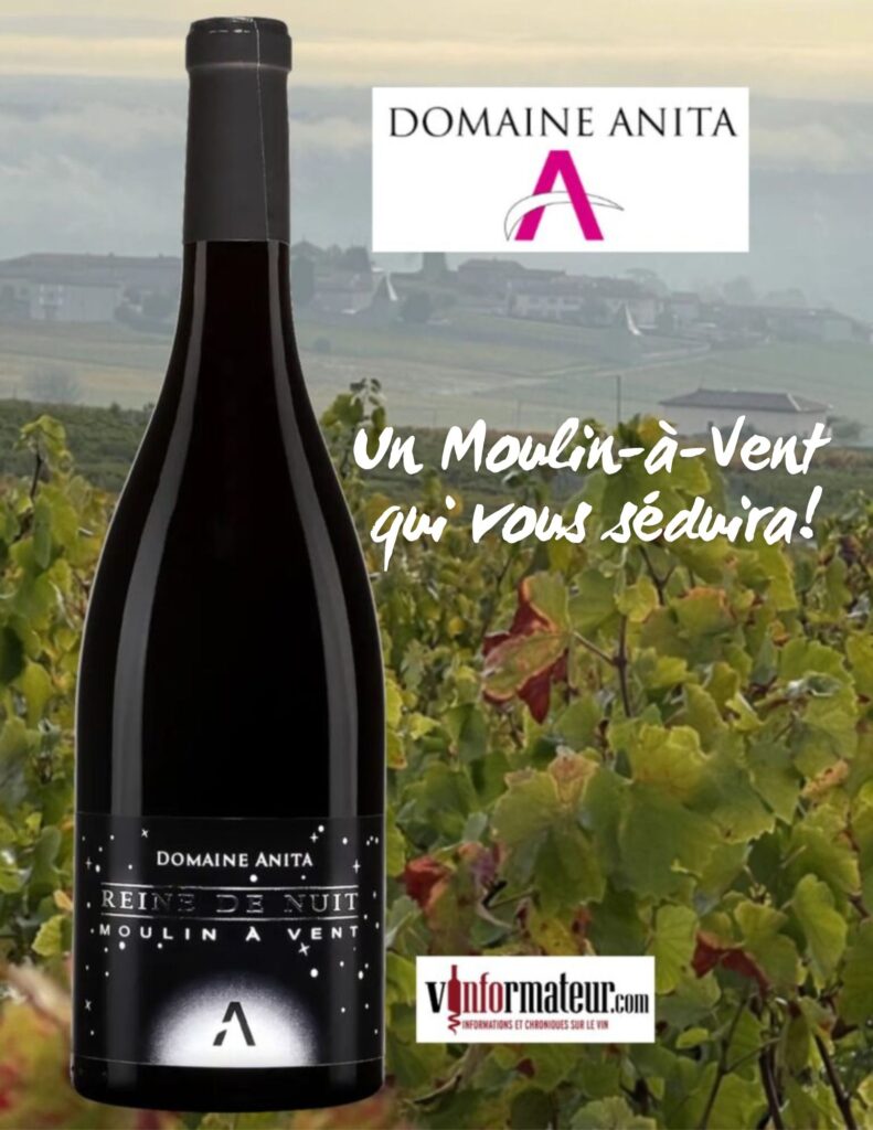 Reine de Nuit, Moulin-à-Vent, Beaujolais, »Aux Caves », Domaine Anita, Anita Neveu, 2022 bouteille