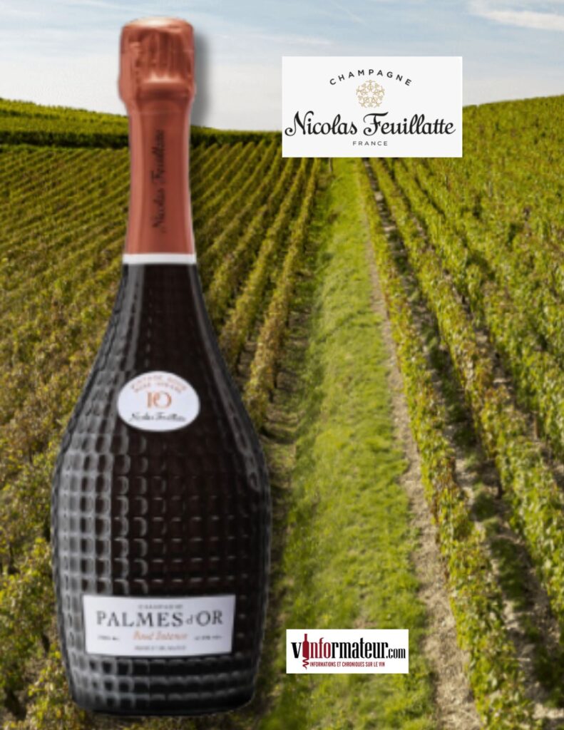 Nicolas Feuillatte, Palmes d’Or, Rosé Intense, 2008 bouteille