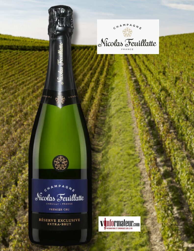 Nicolas Feuillatte, Réserve Exclusive, Premier Cru, Extra-Brut, Champagne, NM bouteille
