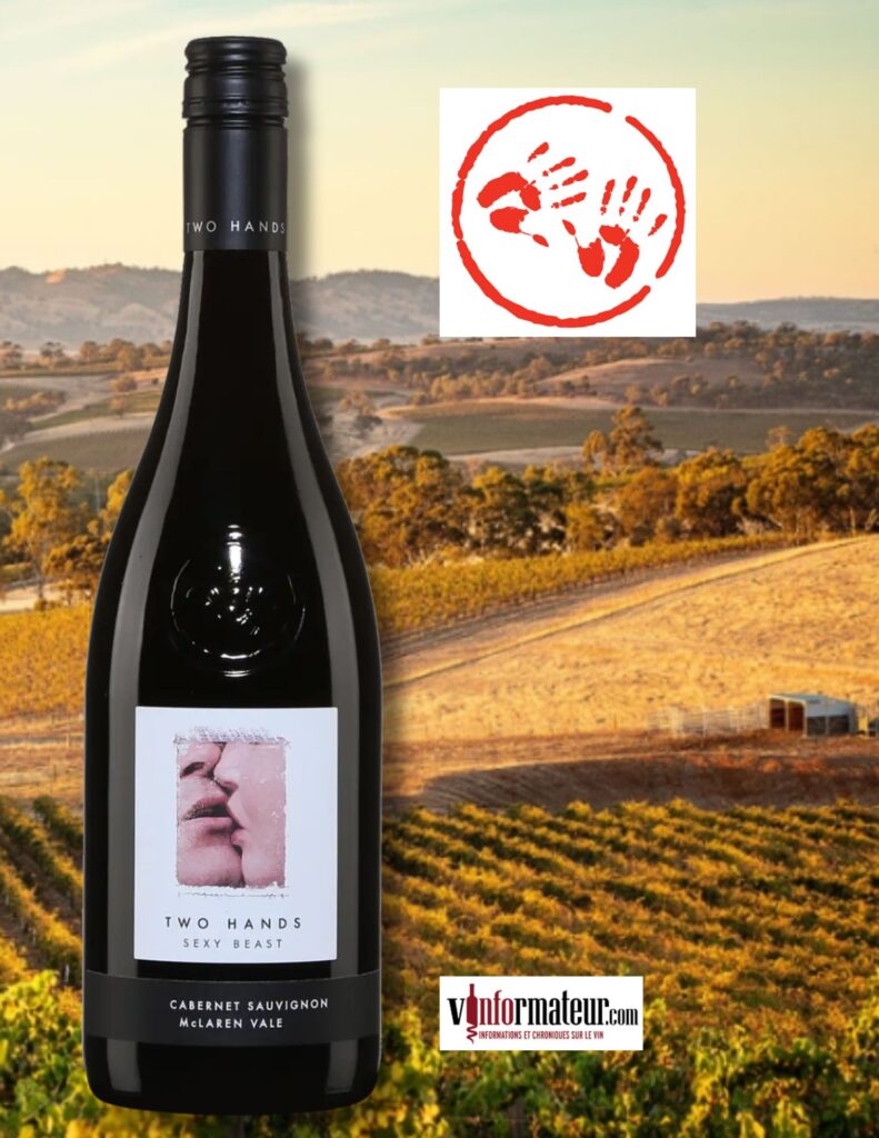 Sexy Beast, Cabernet-Sauvignon, Two Hands Wines, Picture Series, vin rouge, McLaren Vale, Australie Méridionale, 2023 bouteille
