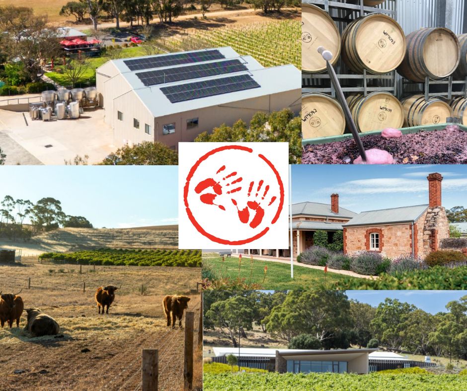 Two Hands Wines: chais, vignobles