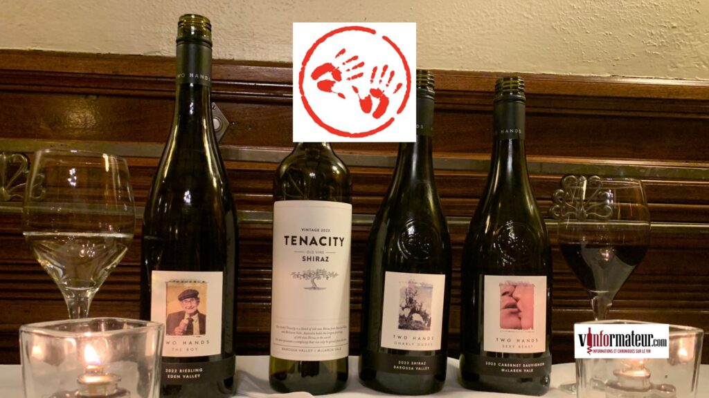 Dégustation des vins de Two Hands Wines avec Pierre-Henri Morel : terroir australien et innovation durable.