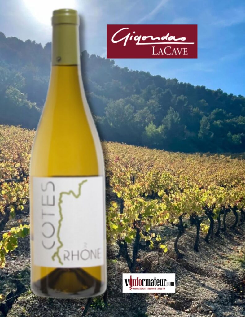 La Font, Louisianne, Côtes du Rhône, vin blanc, 2023 bouteille