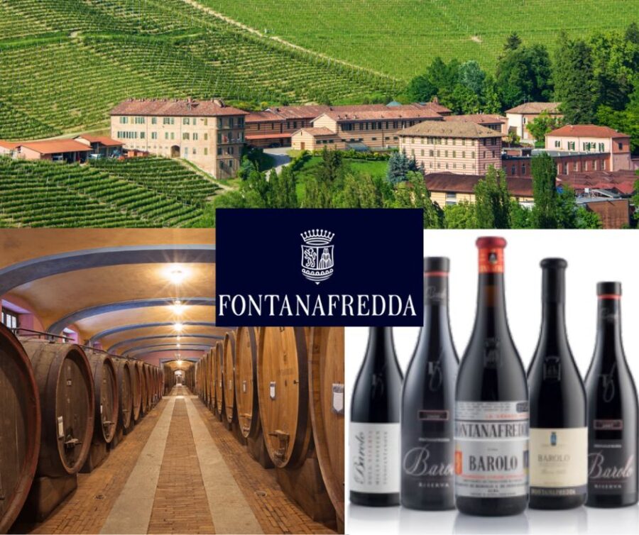 Fontanafredda: chai, vins et vignobles