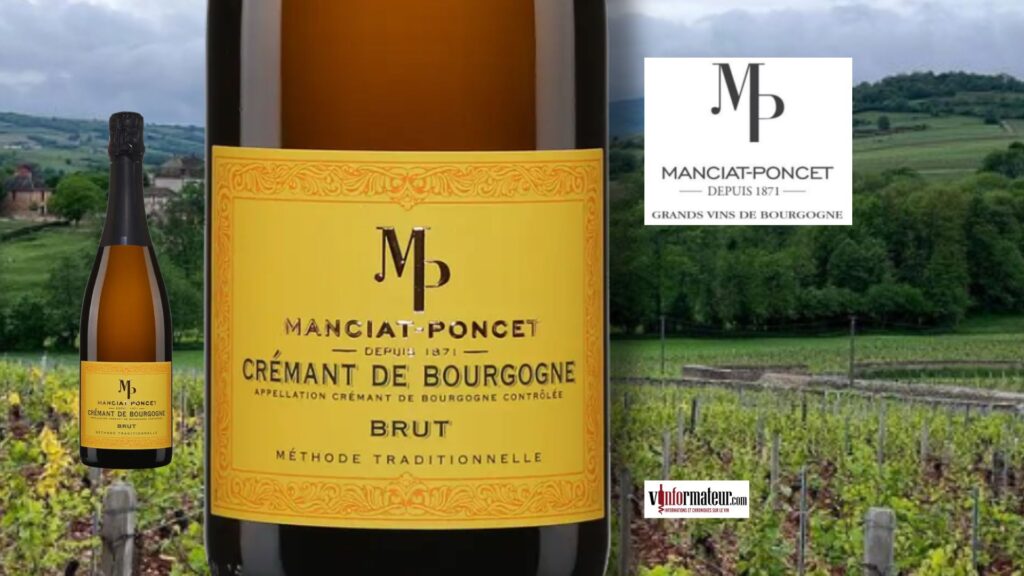 Domaine Manciat-Poncet, Crémant de Bourgogne, Brut bouteille