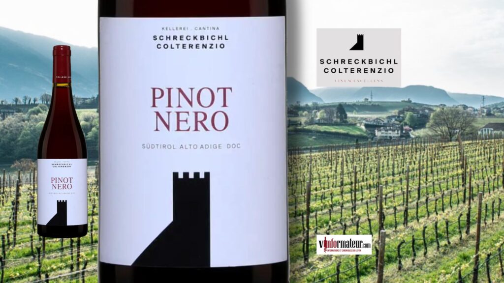 Pinot Nero Kellerei Schreckbichl Colterenzio 2023 – L’élégance du Sudtirol Alto Adige DOC en bouteille.