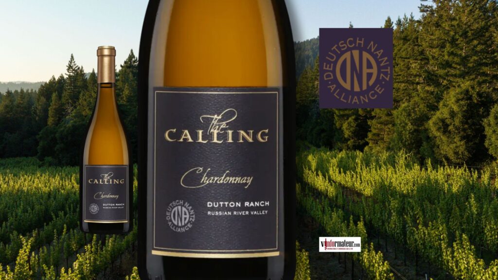 The Calling, Chardonnay, Sonoma, Russian Valley, 2022. Riche, structuré et opulent!