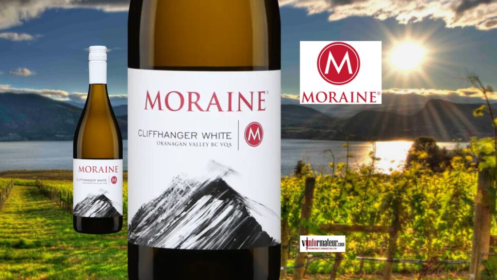 Moraine, Cliffhanger White, Okanagan Valley, Colombie-Britannique, vin blanc, 2023 bouteille