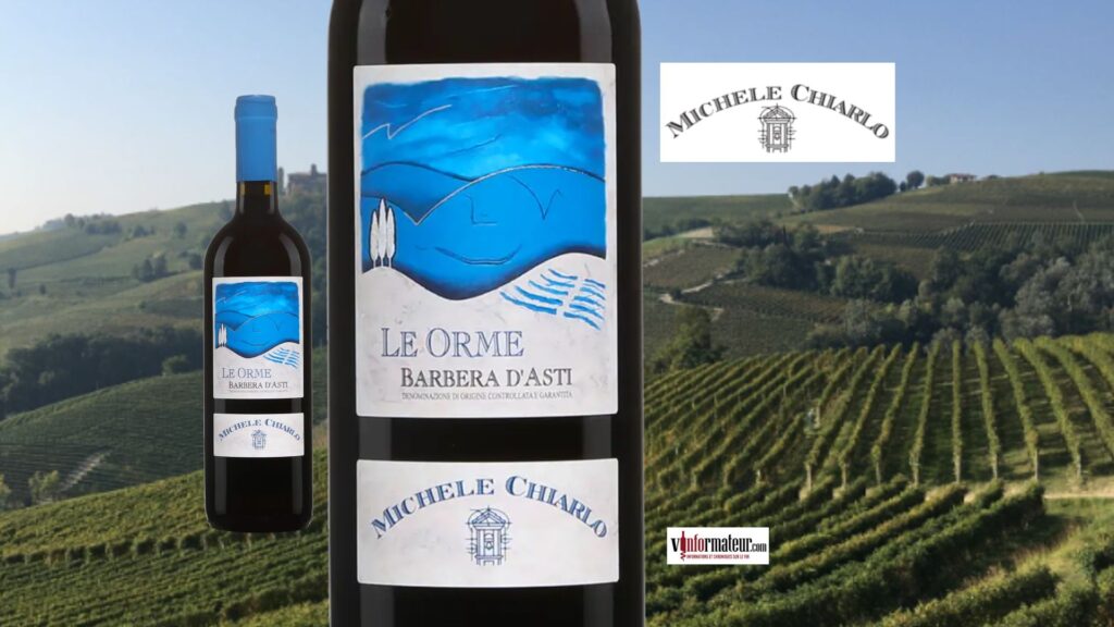 Le Orme 2022 signé Michele Chiarlo! Un Barbera d’Asti qui offre un rapport qualité/prix inégalé!