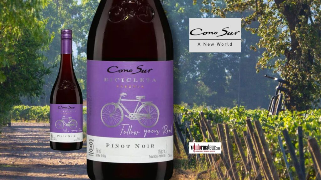 Pinot Noir, Reserva, Cono Sur, Bicicleta, Chili, 2022.