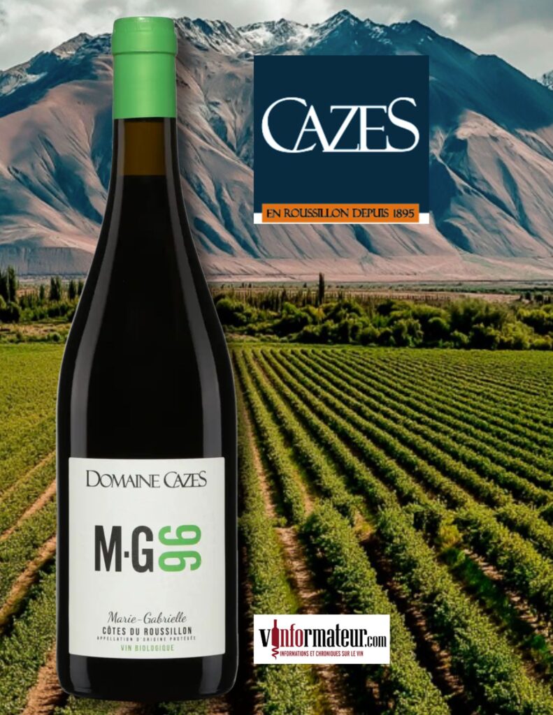 Domaine Cazes, Marie-Gabrielle (M-G96), France, Roussillon, 2023 bouteille
