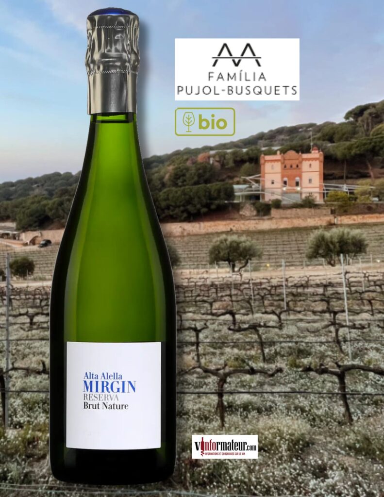 Alta Alella, Mirgin, Brut Nature, Reserva (Garda Superior), Espagne, Cava DO bouteille