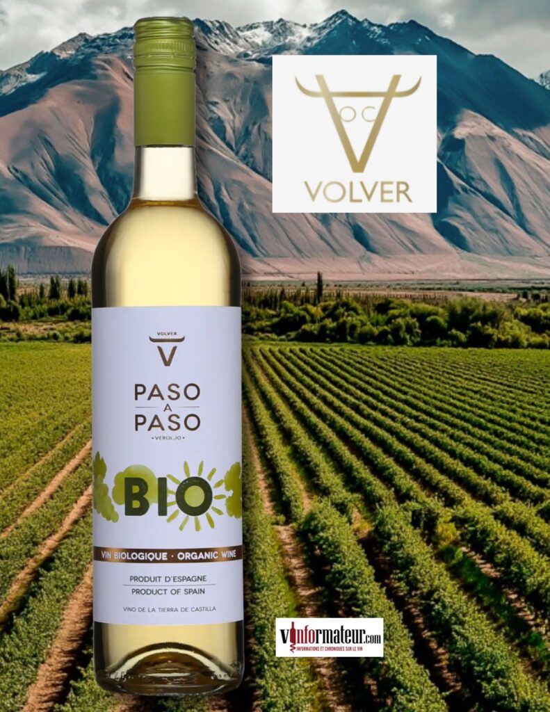 Paso a Paso Verdejo, DO La Mancha, Bodegas Volver, 2024 bouteille