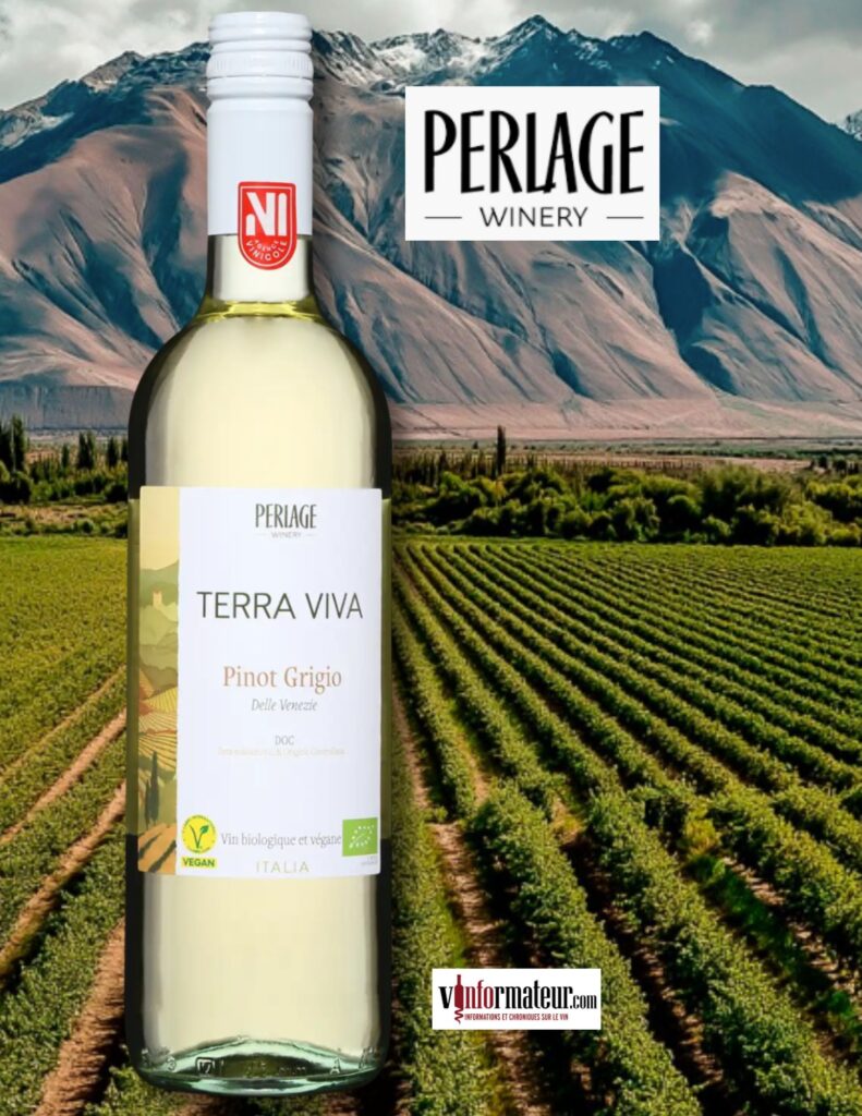 Perlage, Terra Viva Delle Venezie, Italie, Vénétie, 2023 bouteille