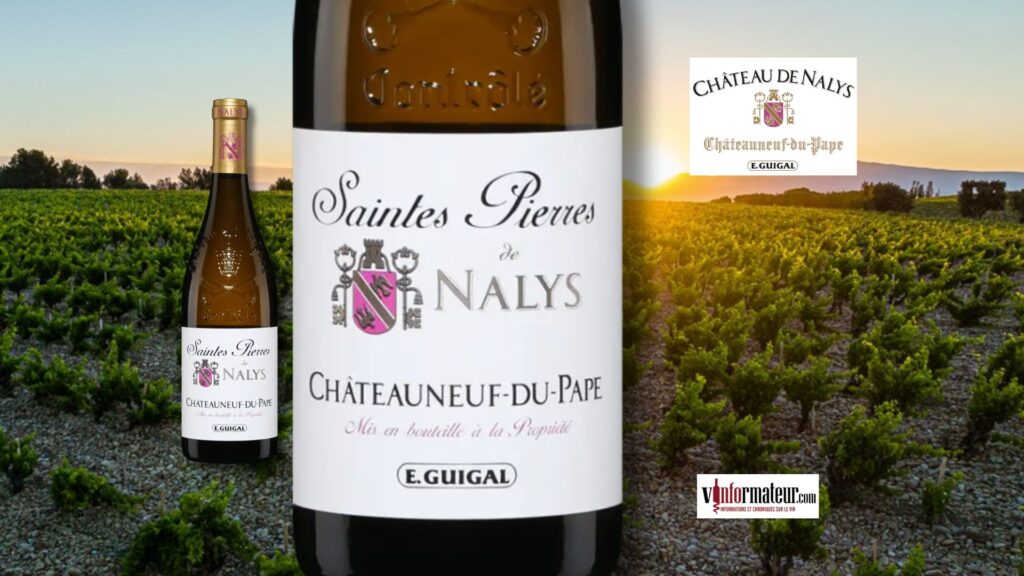E. Guigal, Saintes Pierres de Nalys, Châteauneuf-du-Pape AOC, vin blanc, 2022 bouteille