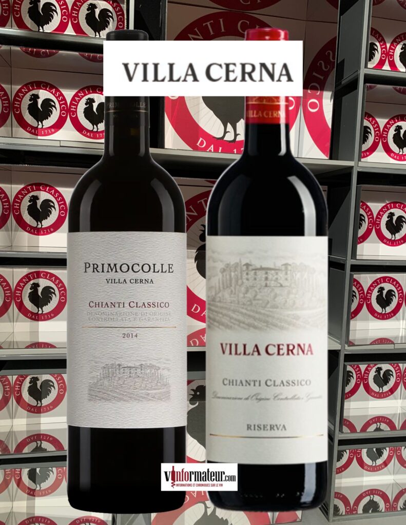 Vins Villa Cerna- Chianti Classico Collection 2025 bouteilles