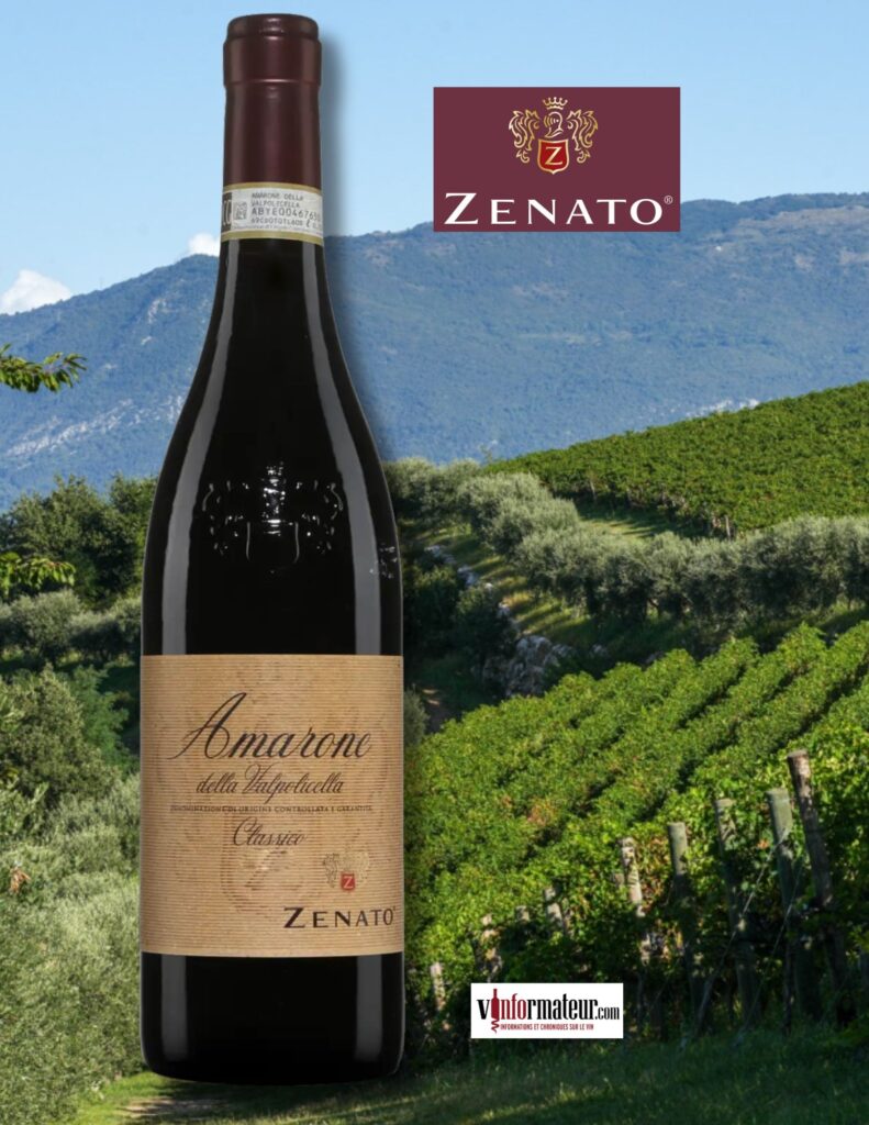 Zenato, Amarone della Valpolicella Classico, vin rouge, 2019 bouteille