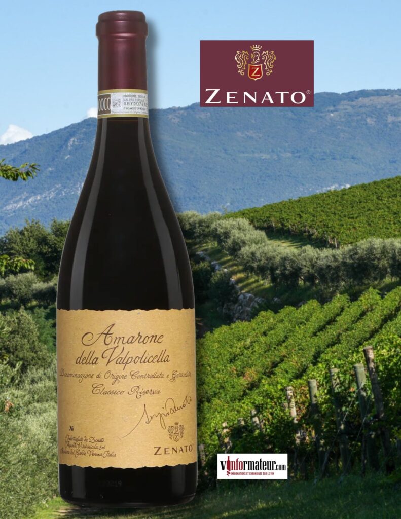 Zenato, Amarone della Valpolicella, Riserva, vin rouge, 2018 bouteille