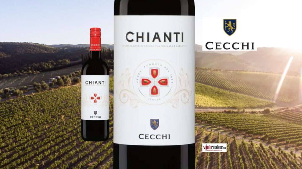 Croquant, gourmand et empreint de fraîcheur. Cecchi, Chianti DOCG, 2023.