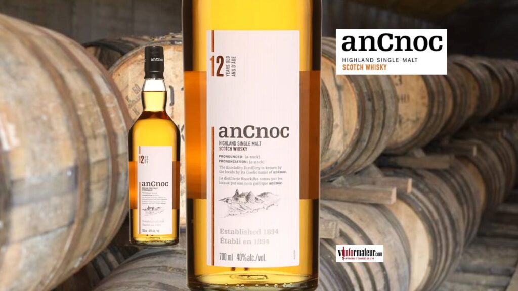 anCnoc, Whisky, 12 ans, Single Malt, Highlands bouteille