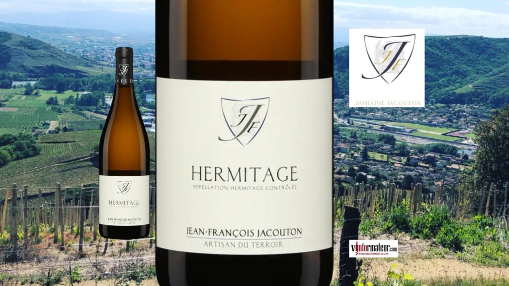 Coup de foudre!! Hermitage blanc, Domaine Jacouton, 2022.