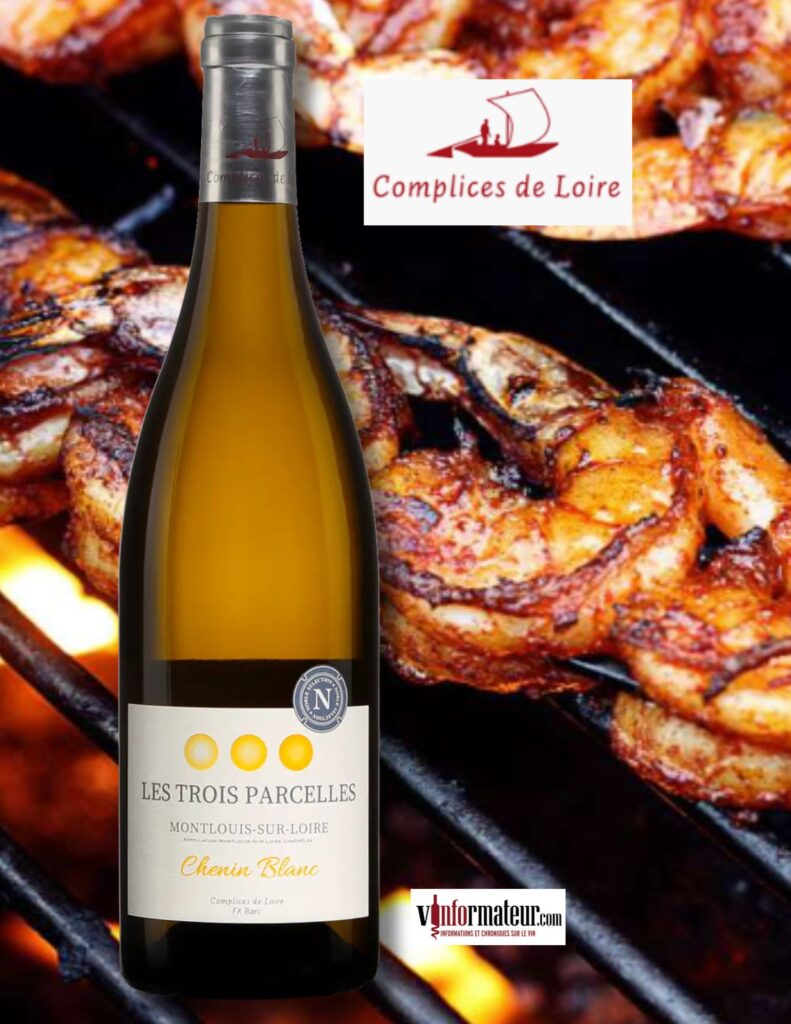 Complices de Loire, Val de Loire, Montlouis-sur-Loire, Les trois parcelles, vin blanc, 2023 bouteille
