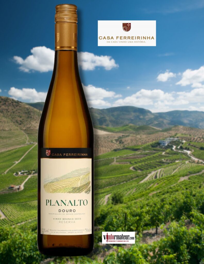 Planalto, Reserva, Casa Ferreirhina, Portugal, Douro, vin blanc Branco, 2023 bouteille