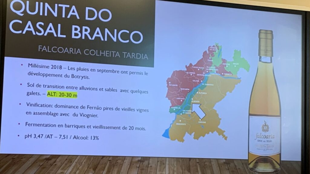 Quinta do Casal Branco, Falcoaria Colheita Tardia, 2018