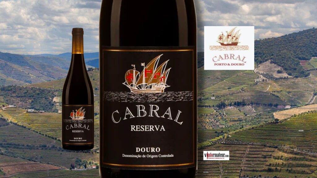 Cabral, Reserva, Portugal, Douro, Vallegre Vinhos do Porto SA, vin rouge, 2022 bouteille