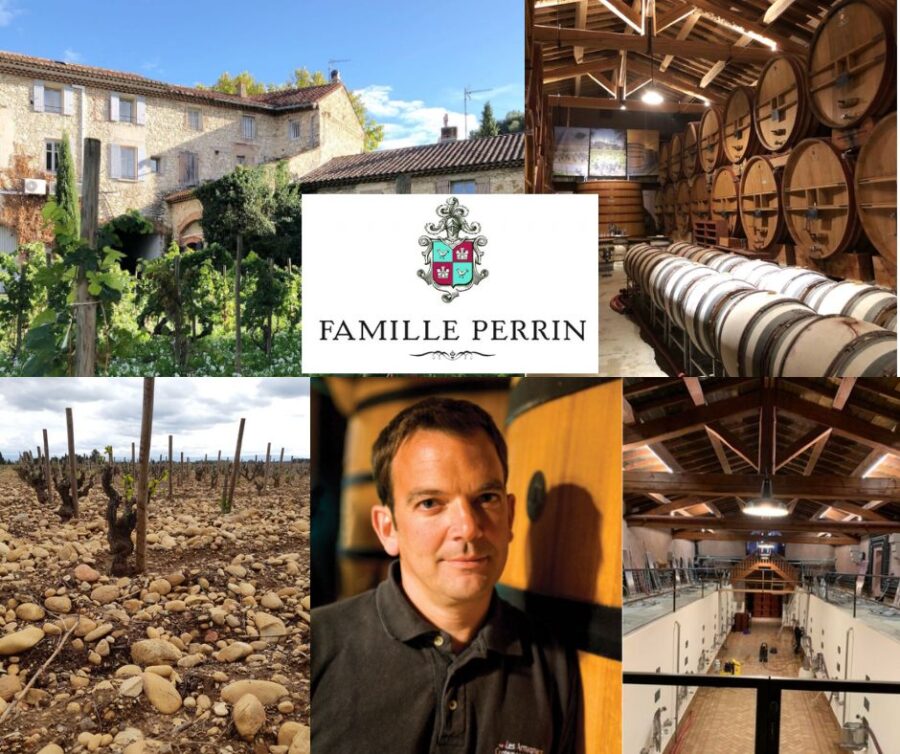 Famille Perrin: chai et vignobles