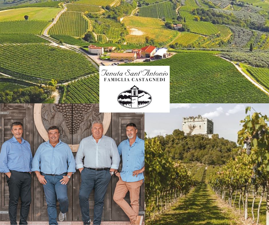 Tenuta Sant'Antonio: famille Castagnedi, chai, château et vignobles
