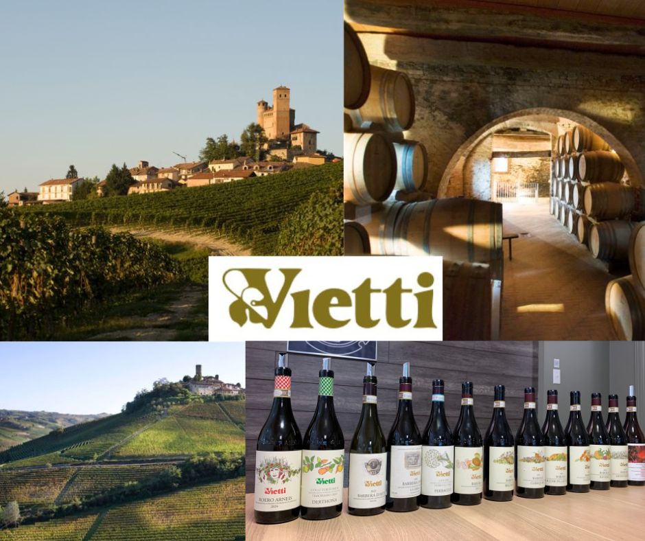 Vietti: chai, vignobles et vins dégustés