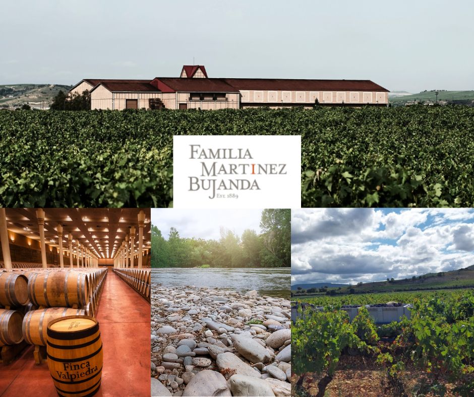 Familia Martinez Bujanda: chai Finca Valpiedra, vignobles
