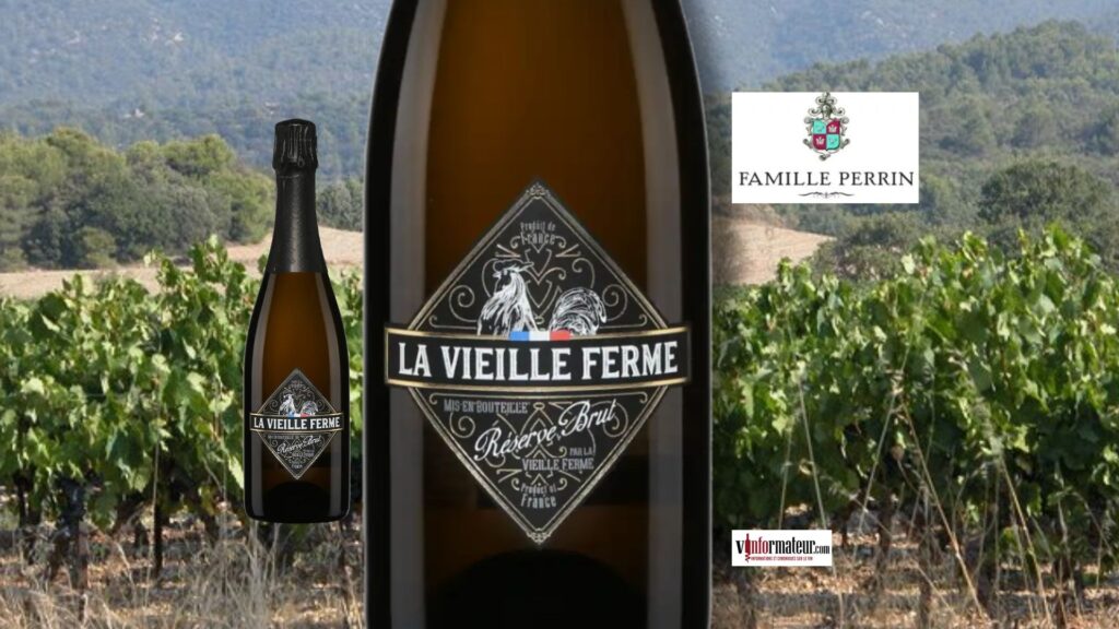 La Vieille Ferme, Réserve Brut, vin effervescent, méthode contemporaine bouteille