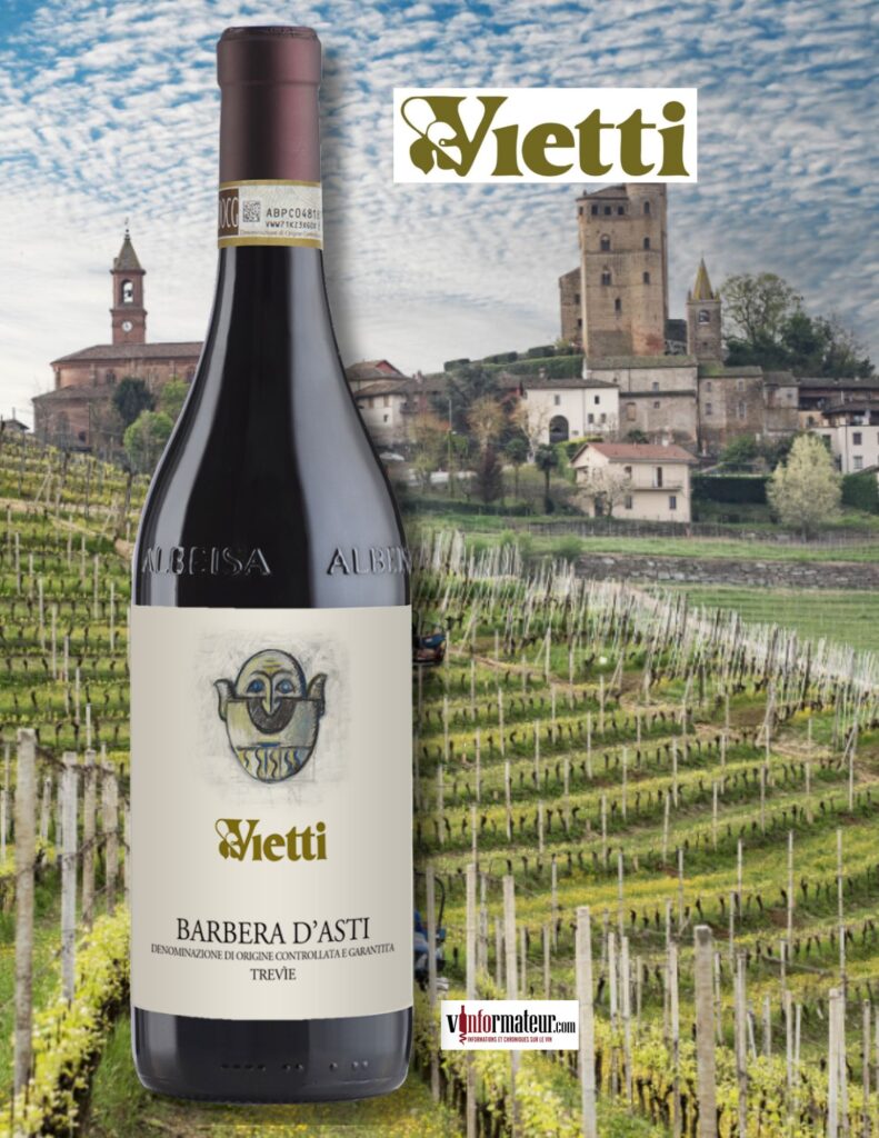 Barbera d’Asti DOCG, Trevie, Italie, Piémont, Vietti, 2022 bouteille