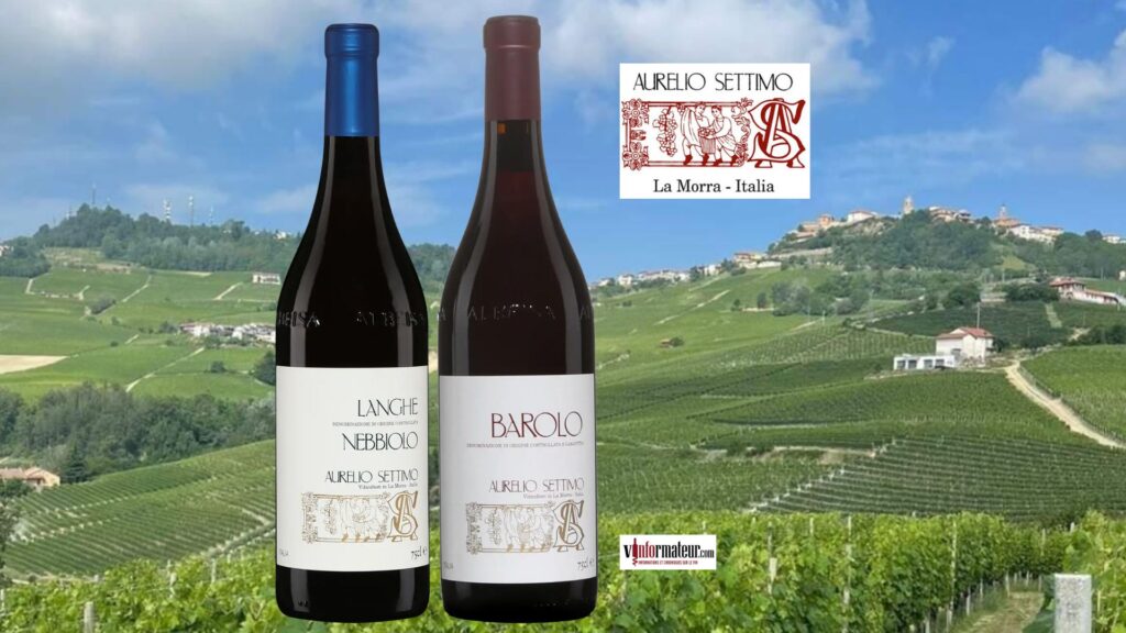 Aurelio Settimo: Nebbiolo Langhe 2021 et Barolo 2018 bouteilles