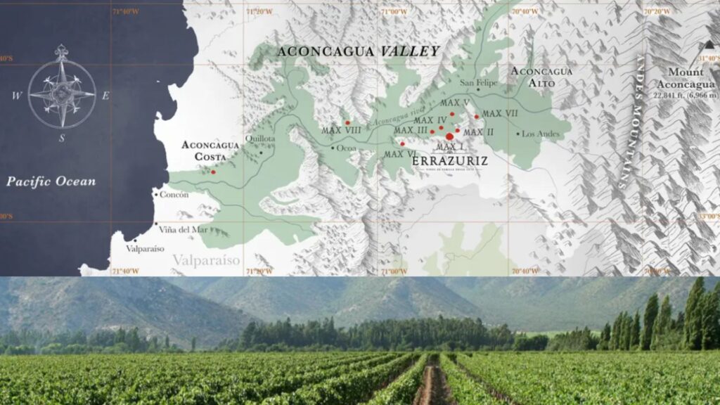 Carte viticole - Errazuriz