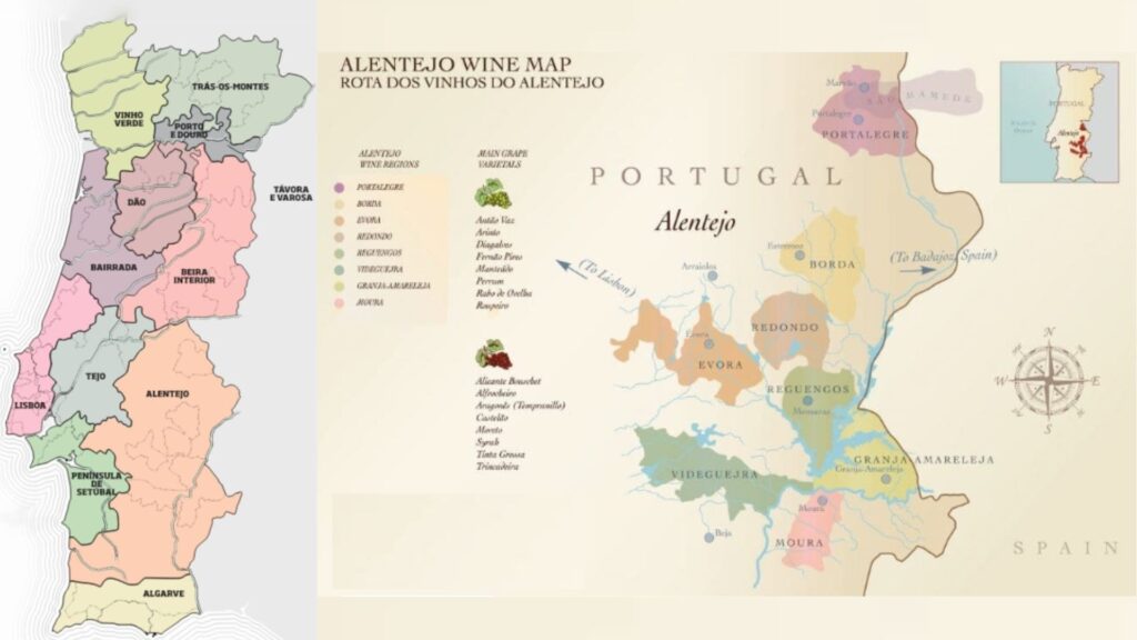 carte viticole Aletenjo