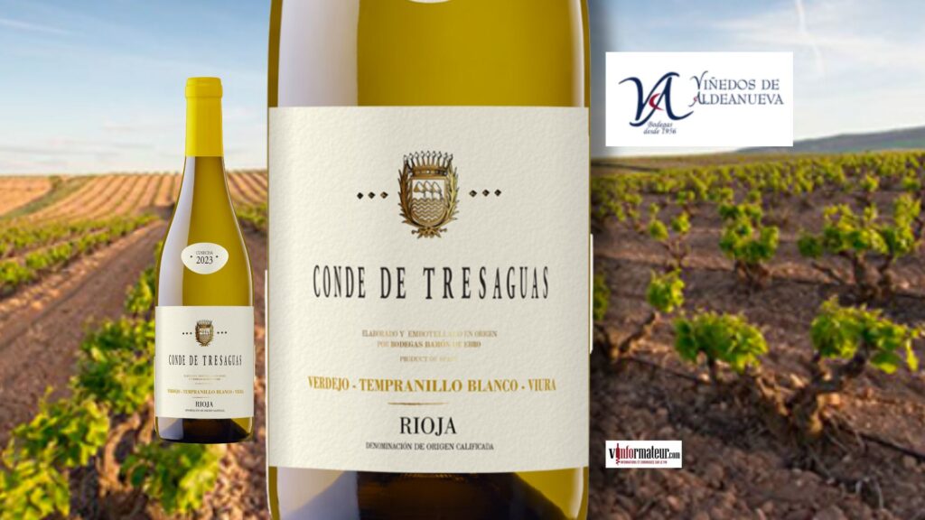 Conde de Tresaguas, Espagne, Rioja DOCa, vin blanc, 2024 bouteille