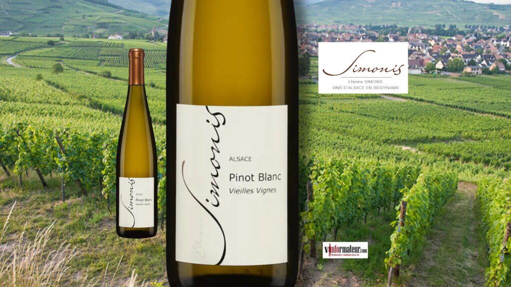 Coup de cœur que ce Pinot blanc d’Alsace du Domaine Étienne Simonis!
