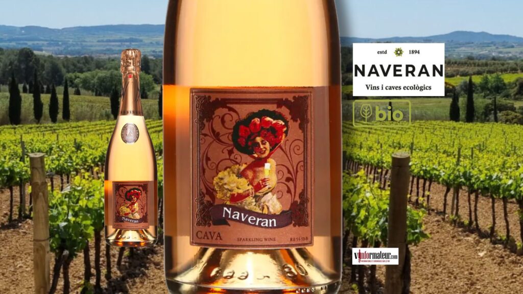 Naveran, Cava, Brut Vintage Rosé, bio, 2022 bouteille