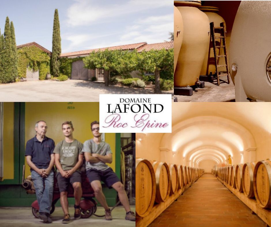 Domaine Lafond Roc-Épine: famille Lafond, chai