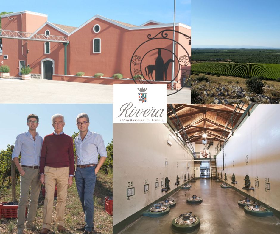 Rivera: Famille Corato, chai et vignobles