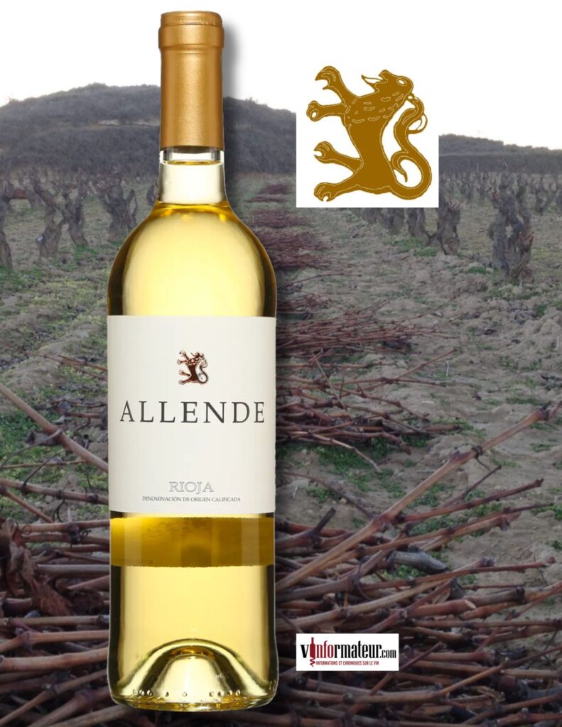 Allende Blanco, Rioja Alta, vin blanc, 2021 bouteille