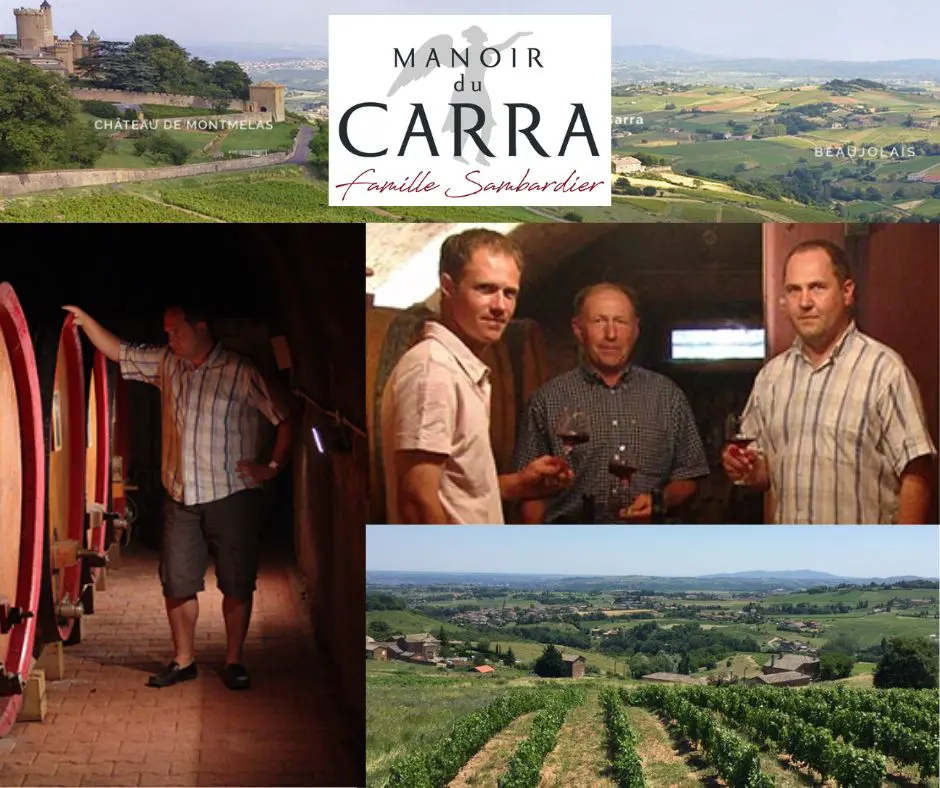 Manoir du Carra: famille Sambardier, chai et vignobles