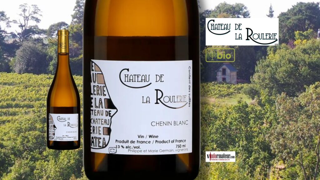 Château de la Roulerie Anjou Blanc 2023 – Chenin Blanc bio à la SAQ