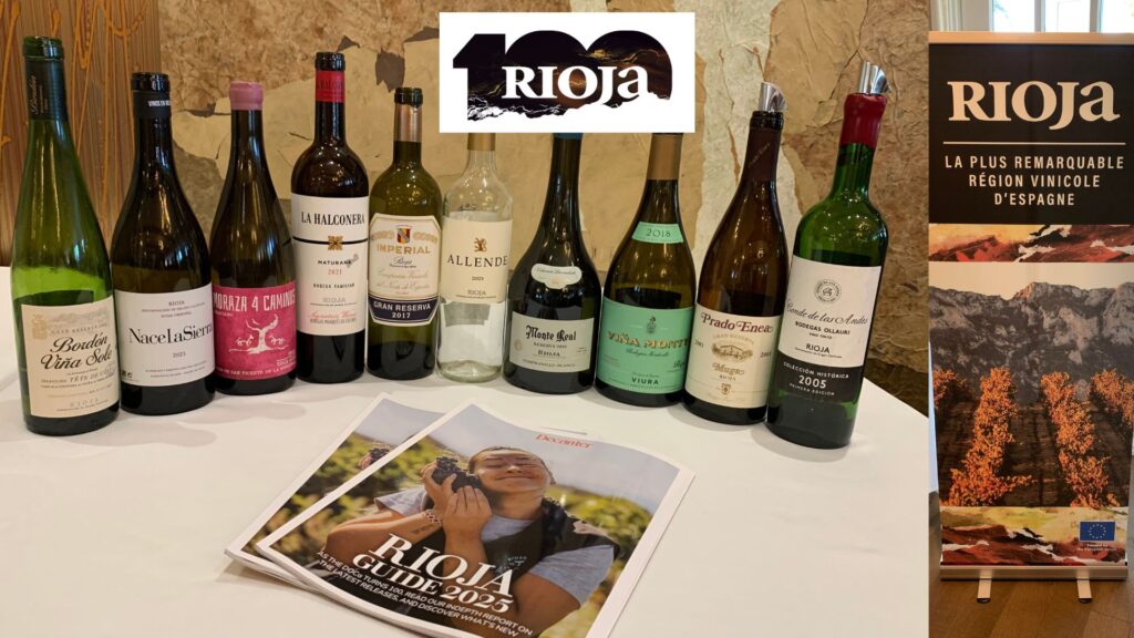 Dégustation des vins de la Rioja - 100 ans Rioja bouteilles
