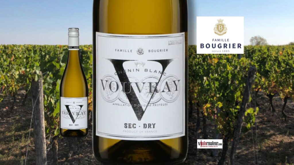 Bougrier Vouvray 2024 – Un Chenin blanc vibrant de pureté et de minéralité 🍋✨